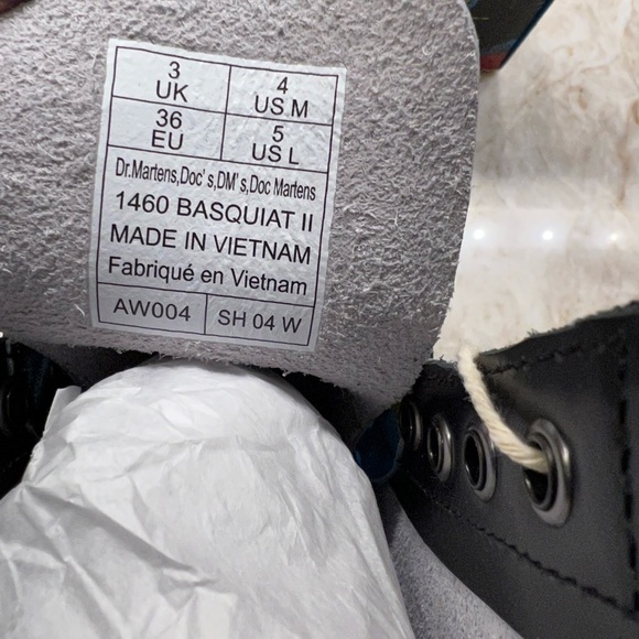 Dr. Martens 1460 Basquiat Leather Boots - Picture 10 of 13